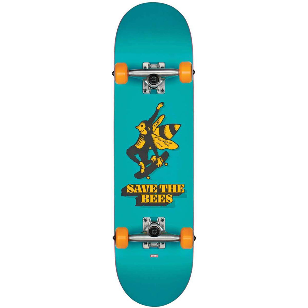 GLOBE KIDS SAVE THE BEES MID 7.6" COMPLETE