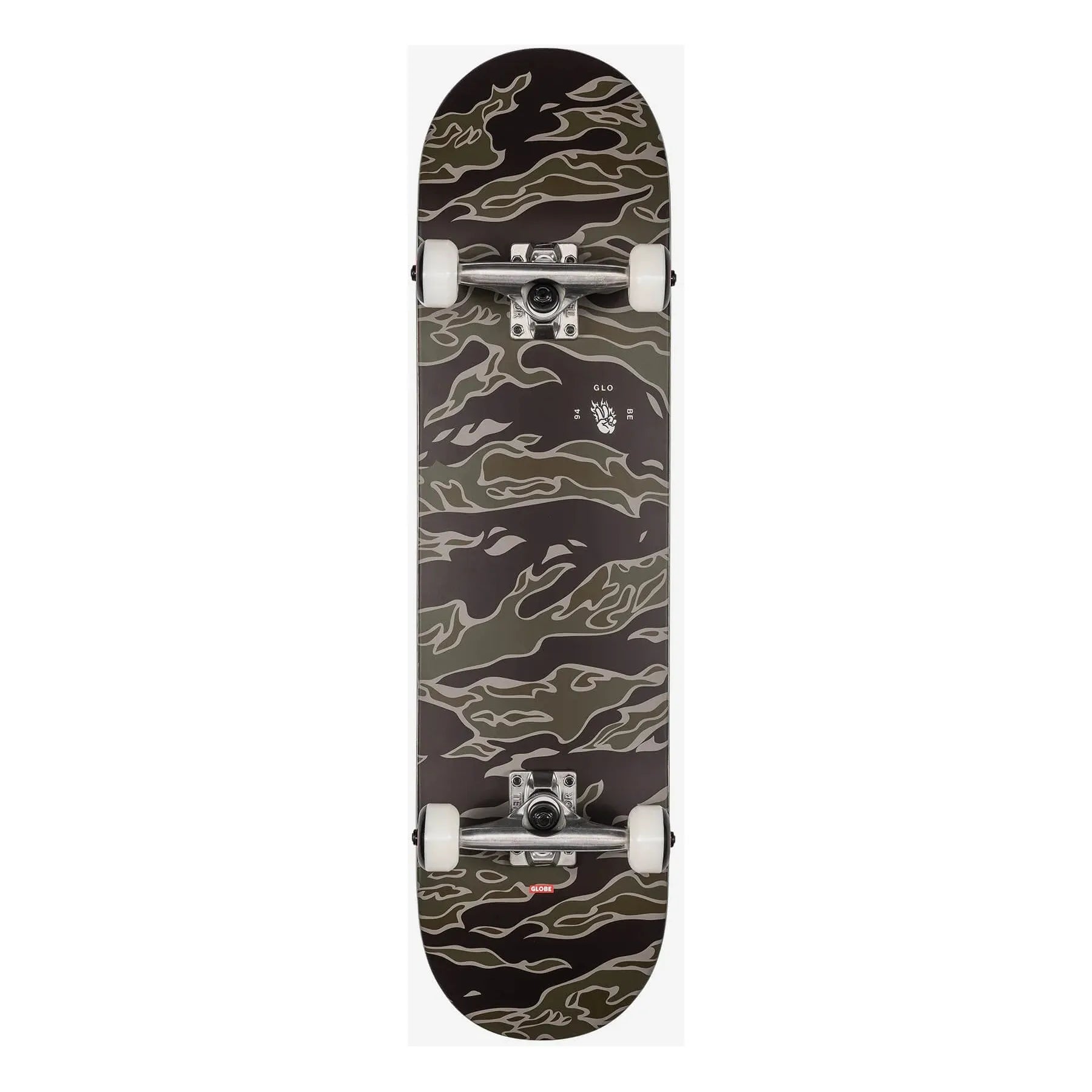 GLOBE G1 FULL ON TIGER CAMO 8.0 COMPLETE