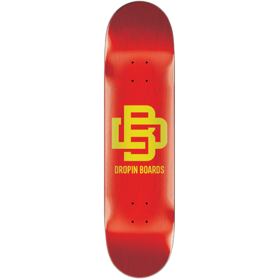 Dropin Boards Logo TWIN TIP 8.25"