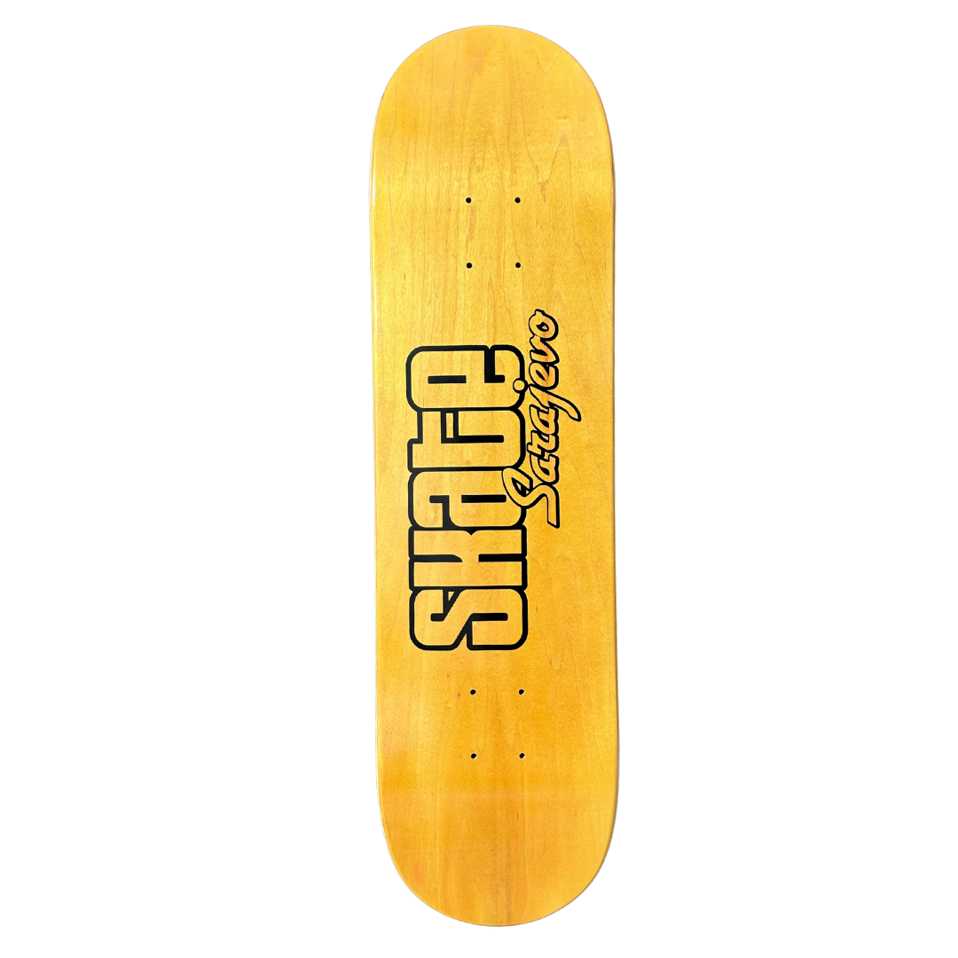 Skate Sarajevo Deck - Yellow 8.0 - 8.375