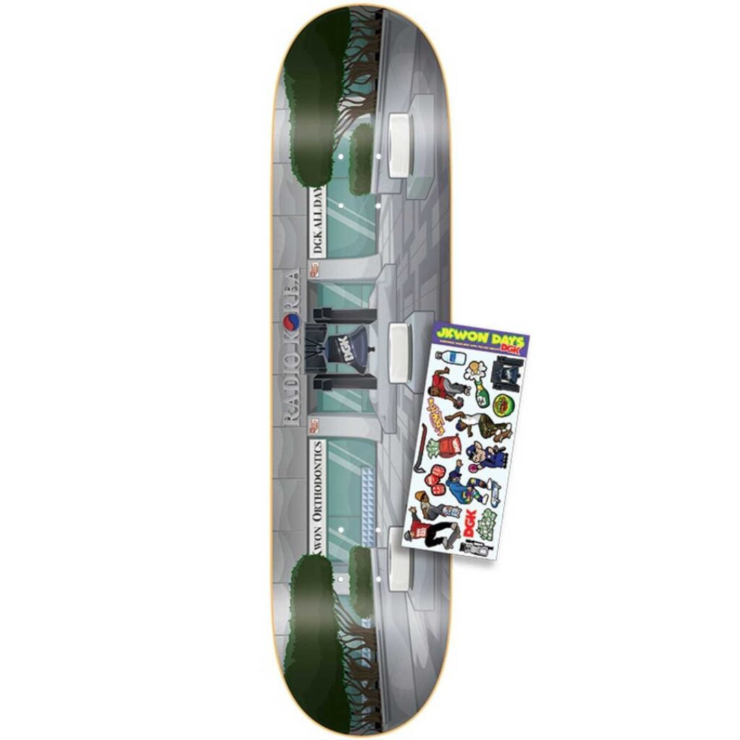 DGK Jkwon Days Deck - 8.25"