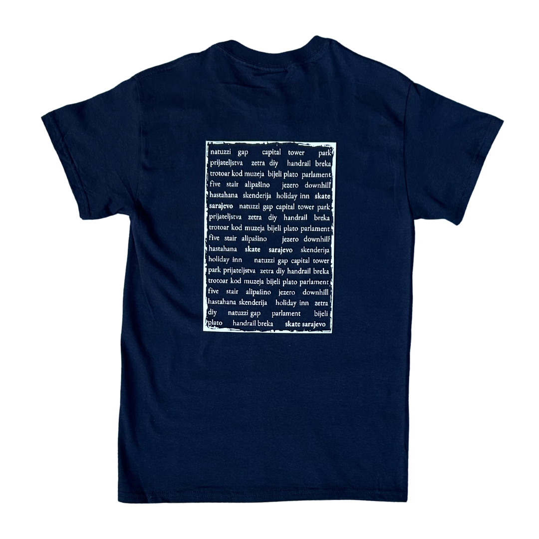Skate Sarajevo "Skate Spots" - Navy