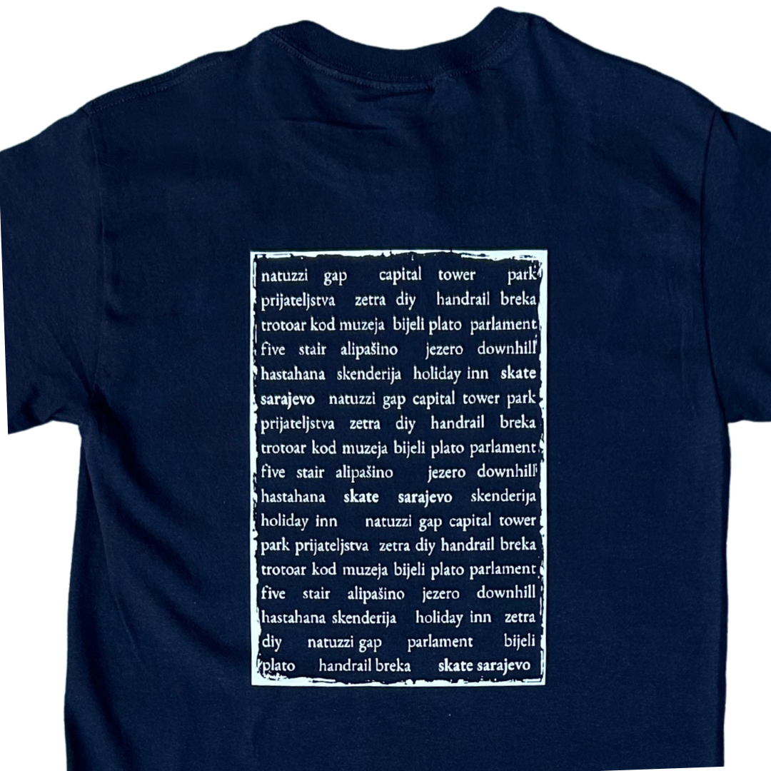 Skate Sarajevo "Skate Spots" - Navy