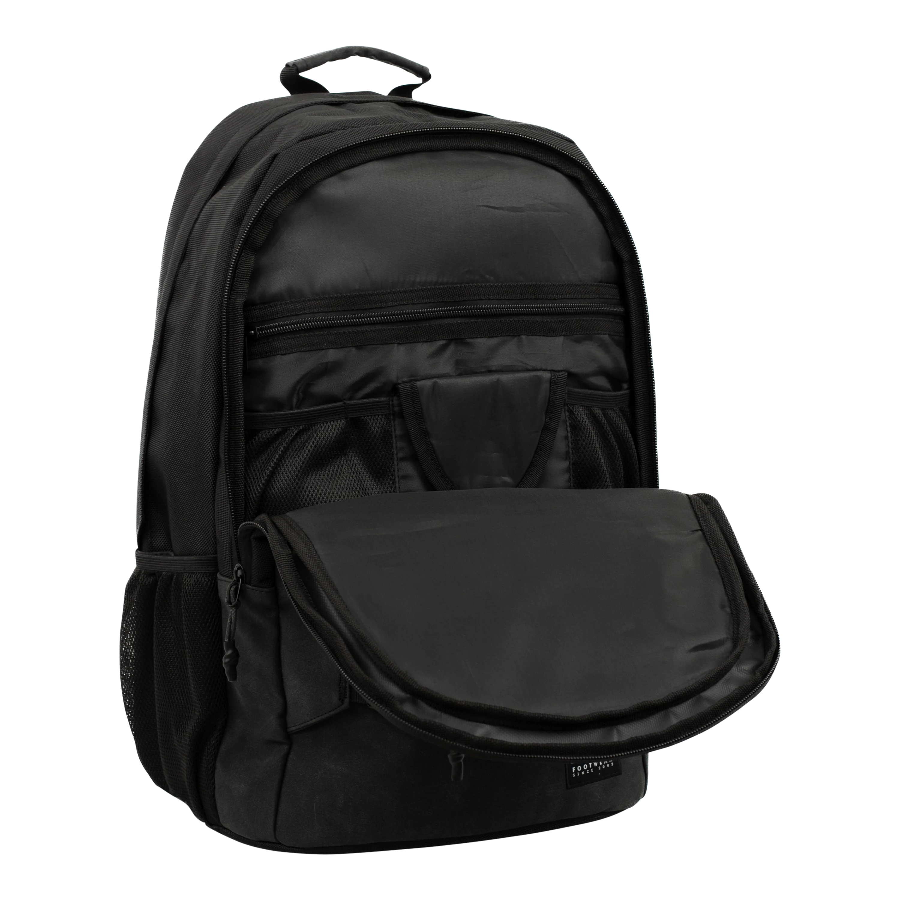 Fallen Board Bag Backpack - Black/White