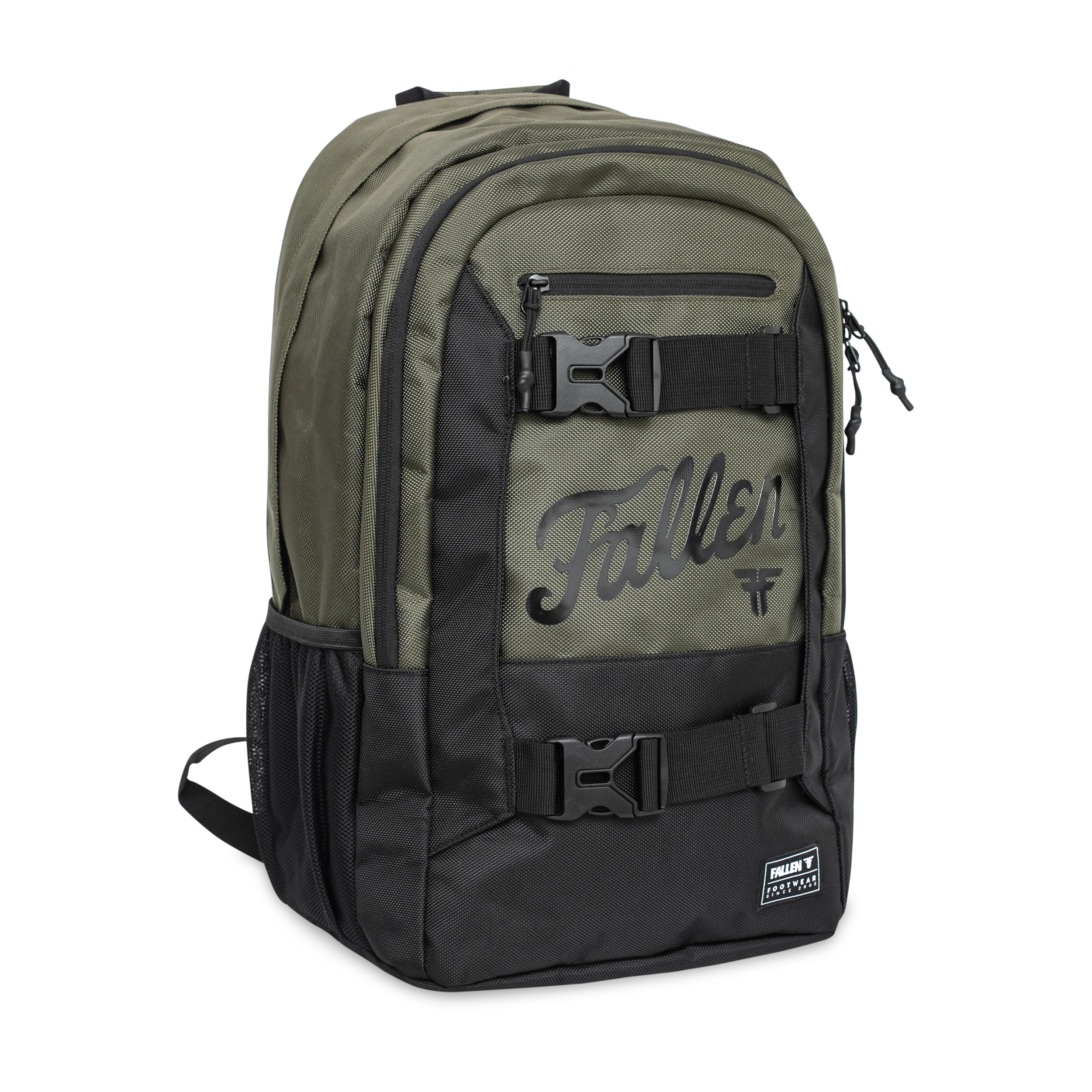 Fallen Fury Board Bag Backpack - Olive/White