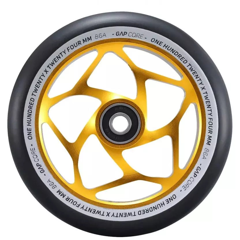 Blunt 120mm GAP Core Wheel Gold/Black
