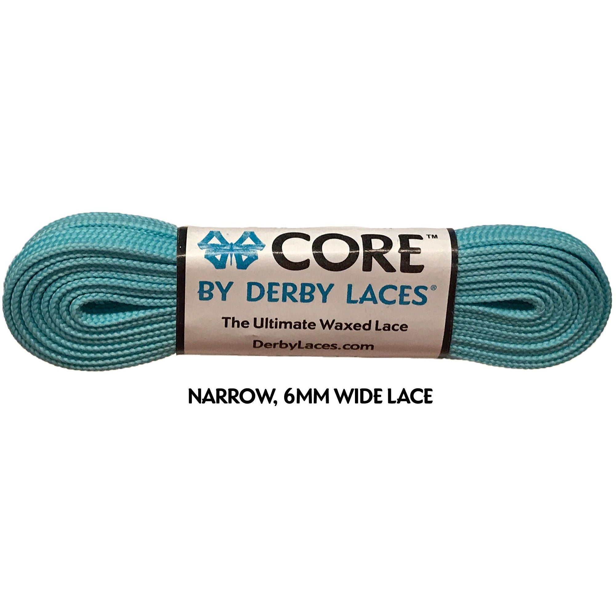 CORE by Derby Laces - Aqua Spray Teal 213cm